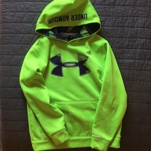 Boys Under Armor hoodie sz small